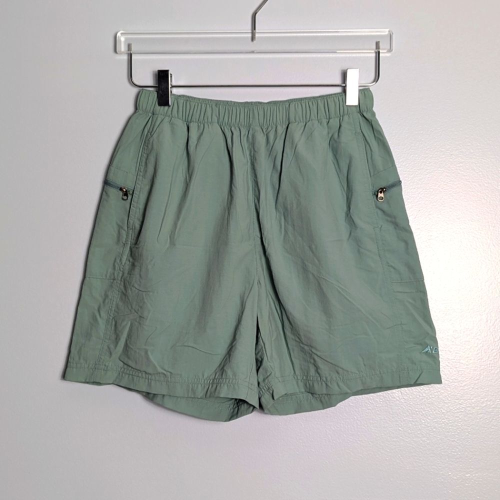 EMS Nylon Tech Shorts Light Green Women's Small